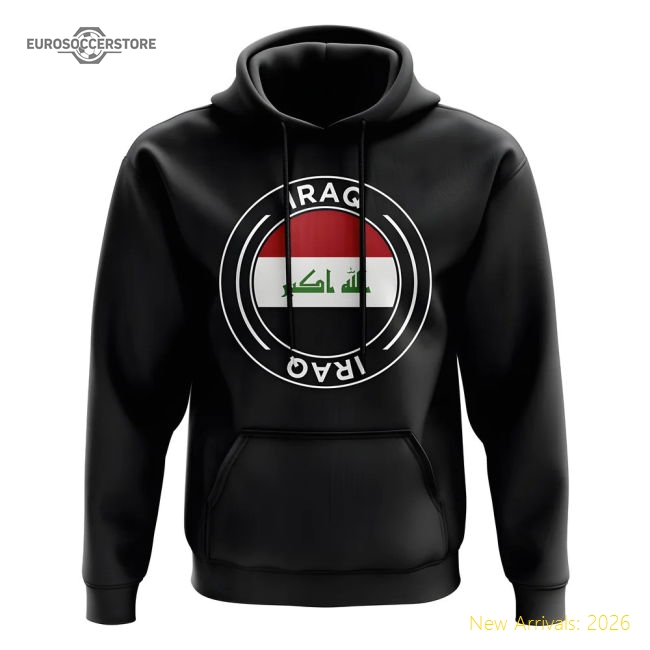Iraq Football 20242025 Regular Hoodie  Premium Athletic