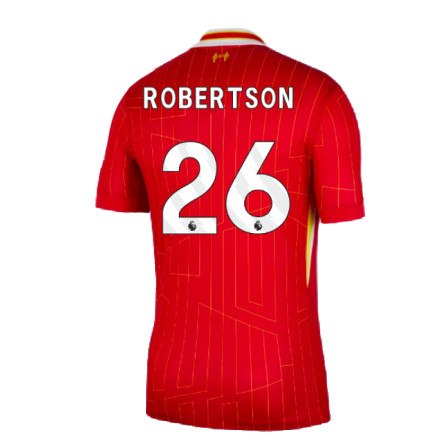 Adult 2024-2025 Liverpool Home Shirt (Robertson 26)