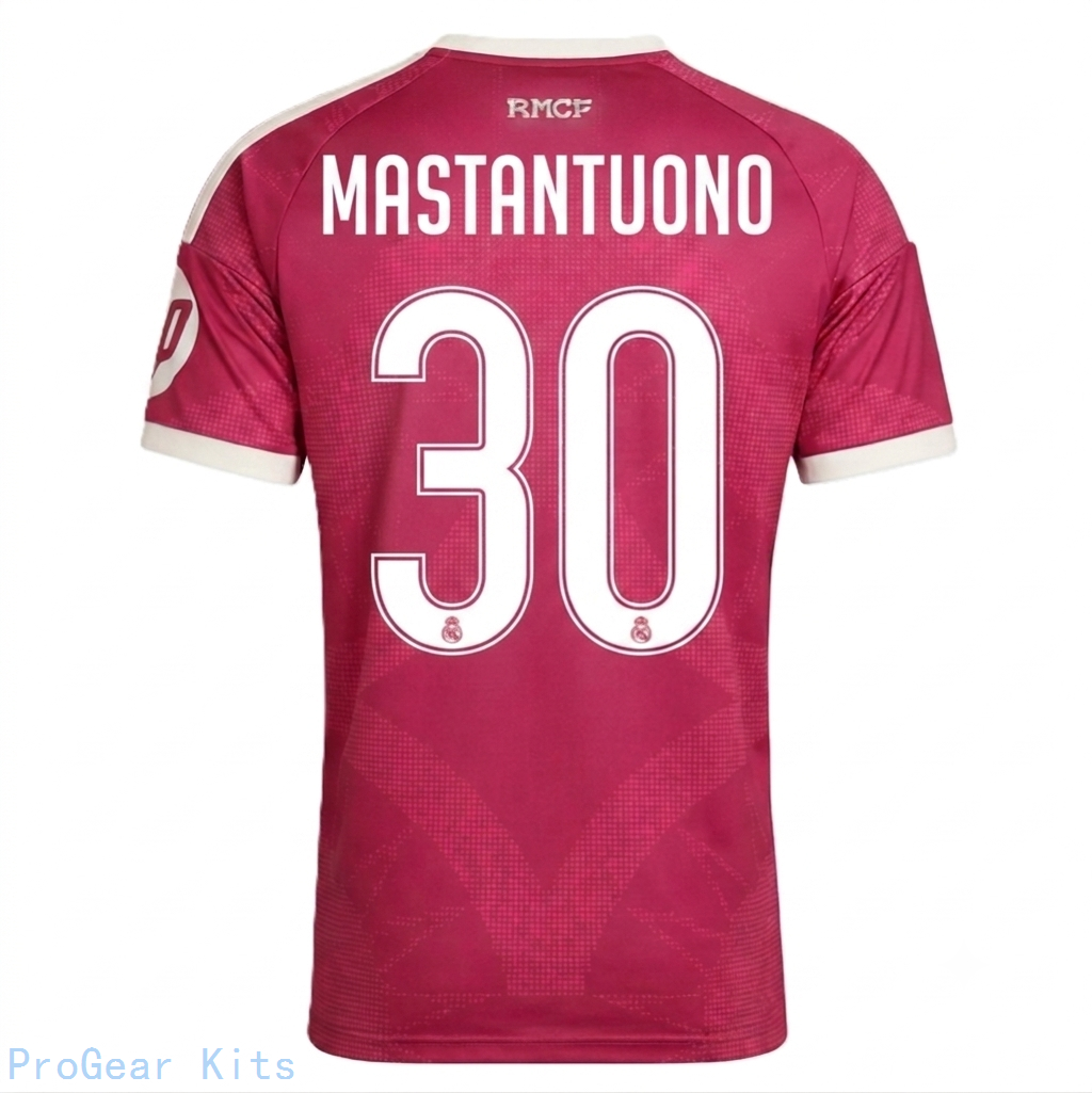 [SJH] Real Madrid Mastantuono #30 Third Jersey 2026/27