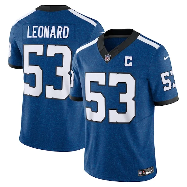 None Shaquille Leonard Limited Jersey - Blue | NFL Player Jersey