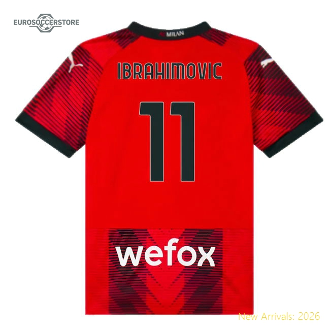 Football Team Ibrahimovic Comfortable Kids Jersey Kids-safe Technology