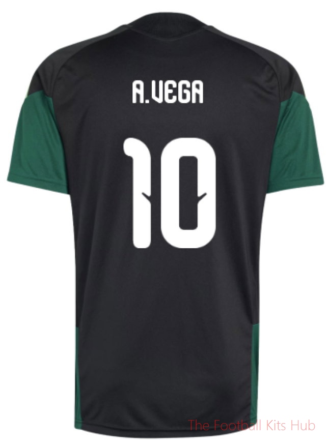 2026-2027 Mexico Training Jersey (Black) (A.Vega 10)