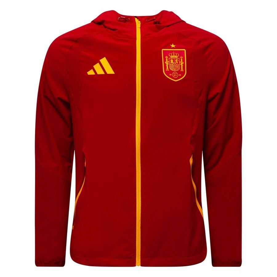 Spain Windbreaker Tiro 26 Travel World Cup 2026 Team Power Red