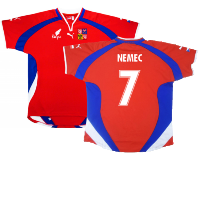 Czech Republic 2024-2025 Authentic Home Shirt () Sleek Ventilation