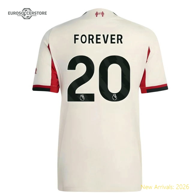 2025-2026 Liverpool Away Fan Version Womens Jersey Soccer Fan Gear