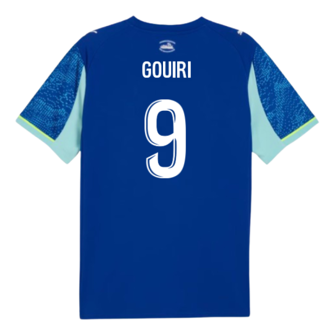 Authentic Design Marseille Marseille Third Shirt Gouiri #9 Fresh L...