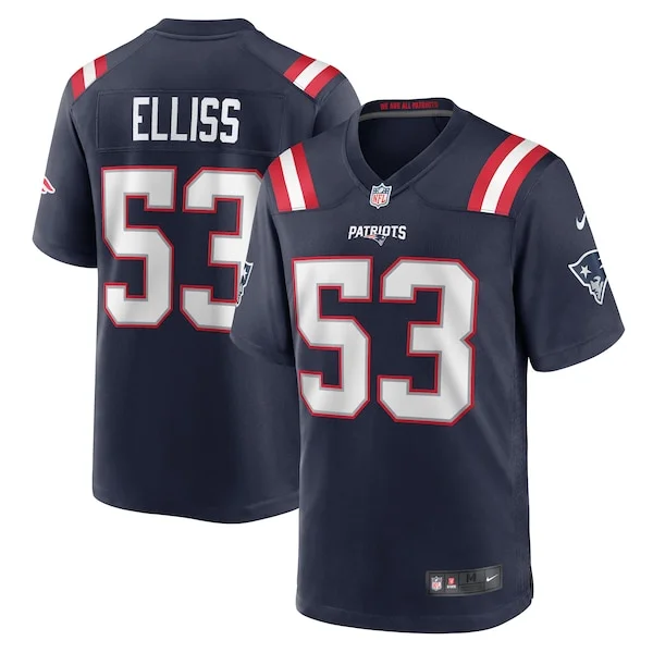 Performance New England Patriots Game Jersey - Premium Navy NFL Fan...