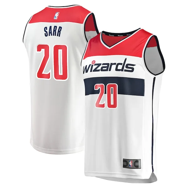 Professional Alexandre Sarr WAS Replica Jersey - White - Fan Favorite