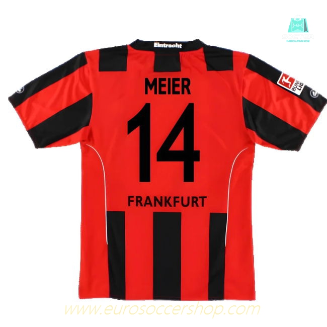 Eintracht Frankfurt 2010-12 Home Shirt ((Very Good) S) (Meier 14)