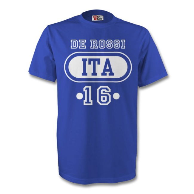 Gigi Buffon Italy Ita T-Shirt (Blue) Netherlands Euro Worldcup