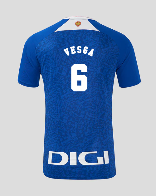 Vesga's 2024-25 Athletic Bilbao Away Jersey - Number 6 Edition