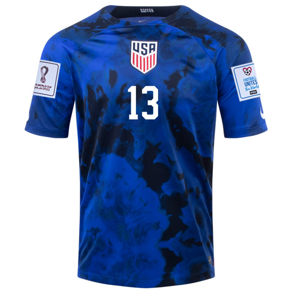 USA 2022-2023 FIFA World Cup Away Jersey –  Edition S