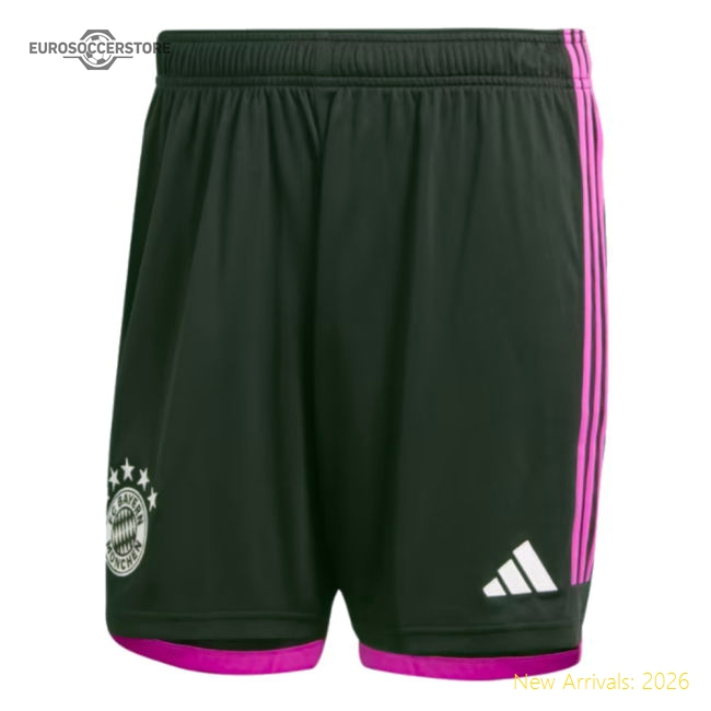 Popular Supporter 2023-2024 Bayern Munich Away Shorts (Black)