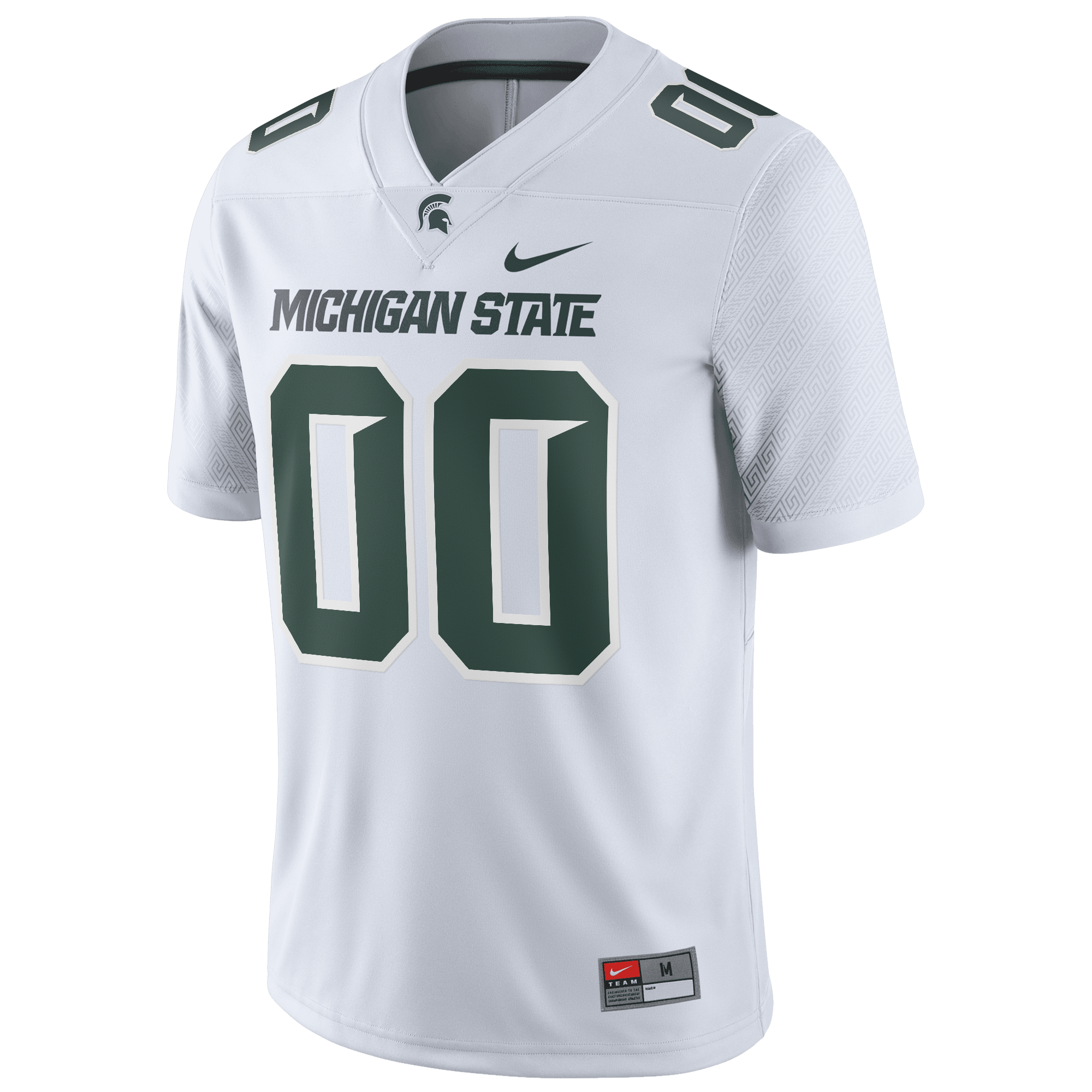 [DDG] Michigan State Spartans Football Custom Game Jersey - White