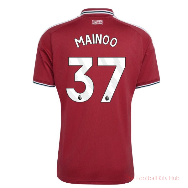 Breathable Replica Man Utd 2026-2027 Home Shirt (Mainoo 37)
