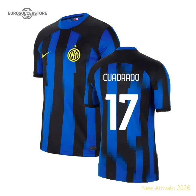 Authentic 2023-2024 Inter Milan Home Shirt (Cuadrado 17)