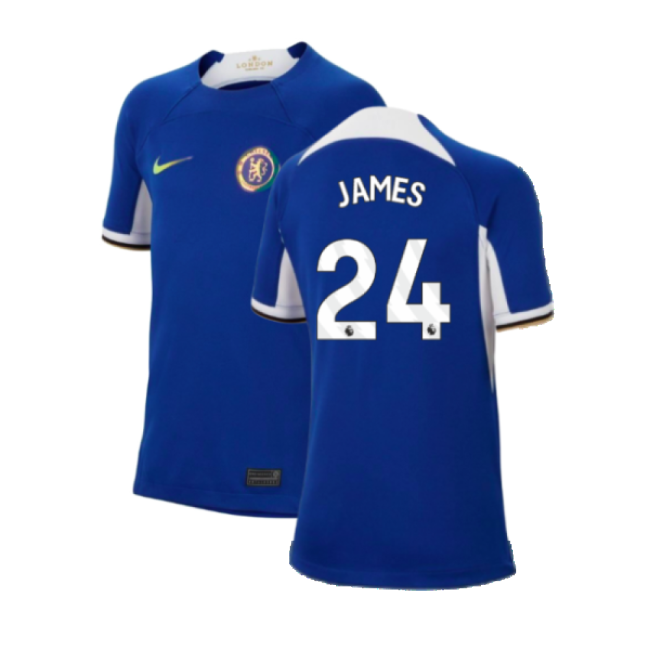 Top Tier Faithful Chelsea Chelsea Home Shirt Kids James #24 Update...
