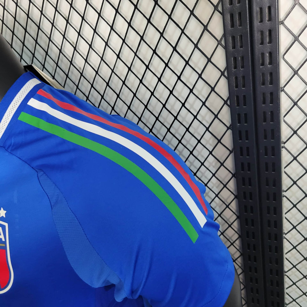 Durable UEFA Euro 2024 Italy Home Shirt Authentic Version