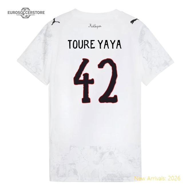 2025-2026 Manchester Kidsuper X City Cwc Top (White) - Womens (Toure