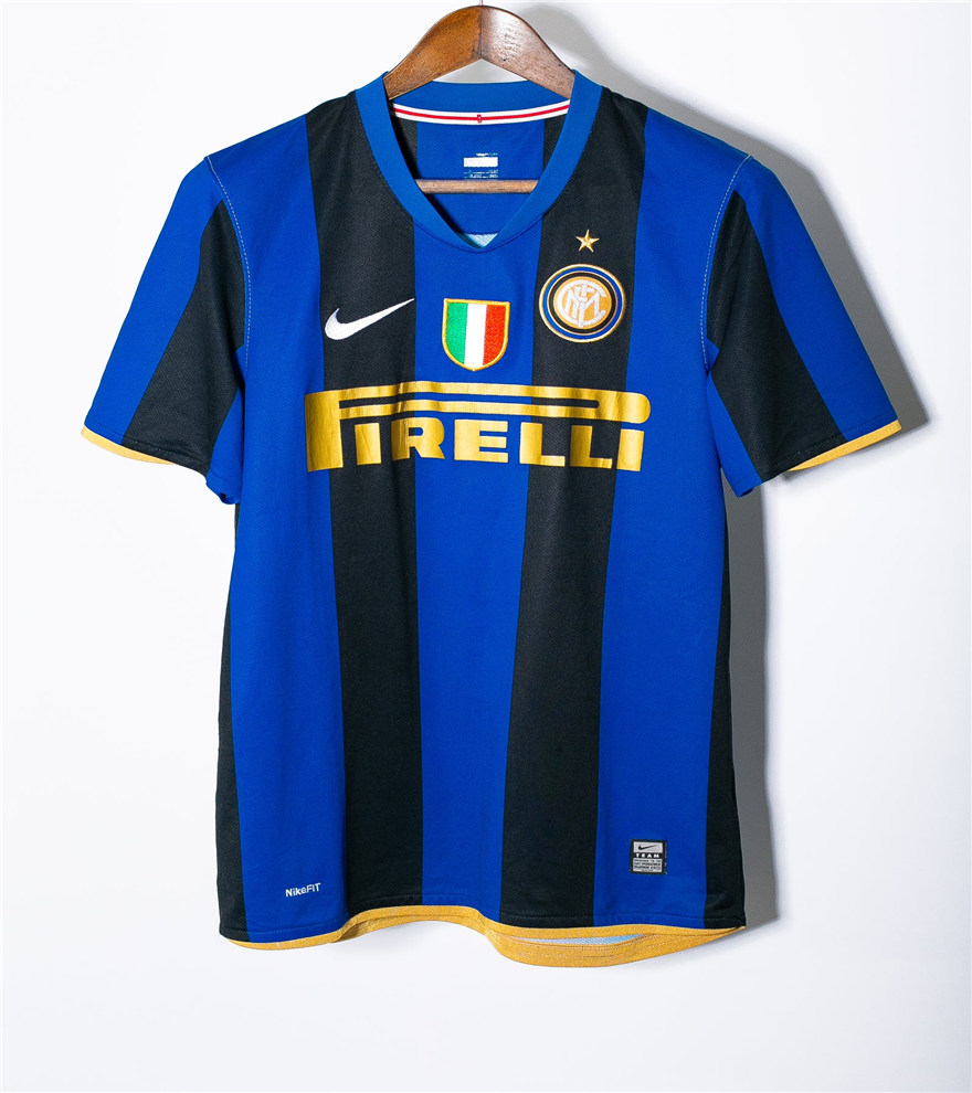 0809 Inter Milan Home Shirt Zanetti 4 - Official Replica 191