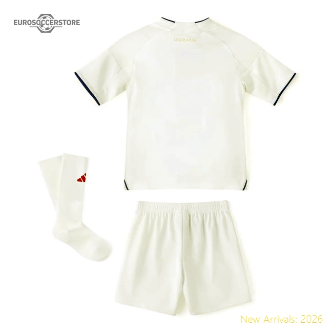 Olympique Lyon Home Mini Kit 2025-2026 Fan Style Jersey