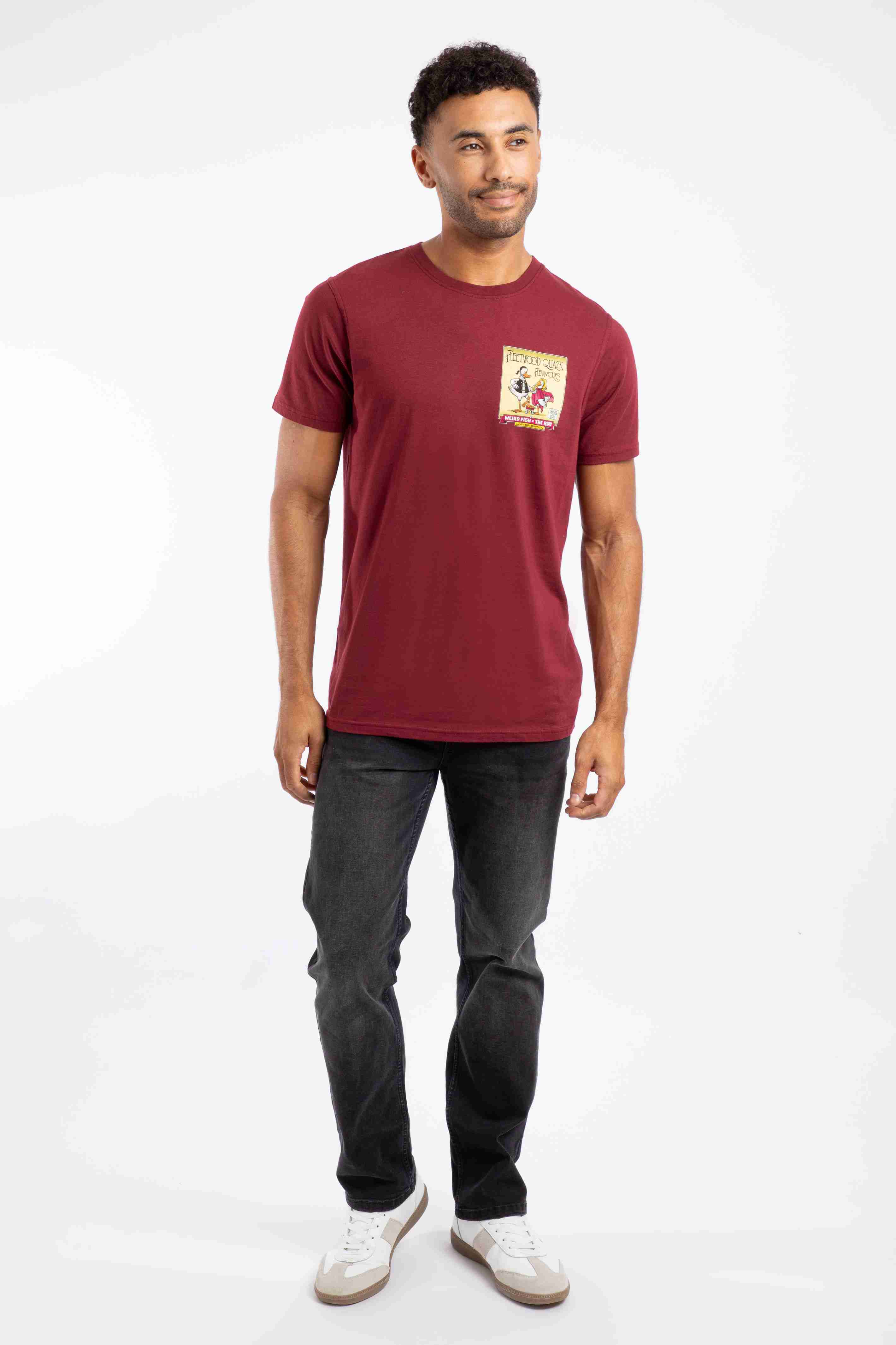 Flewmours RSPB Collaboration Back Print Artist T-Shirt Port