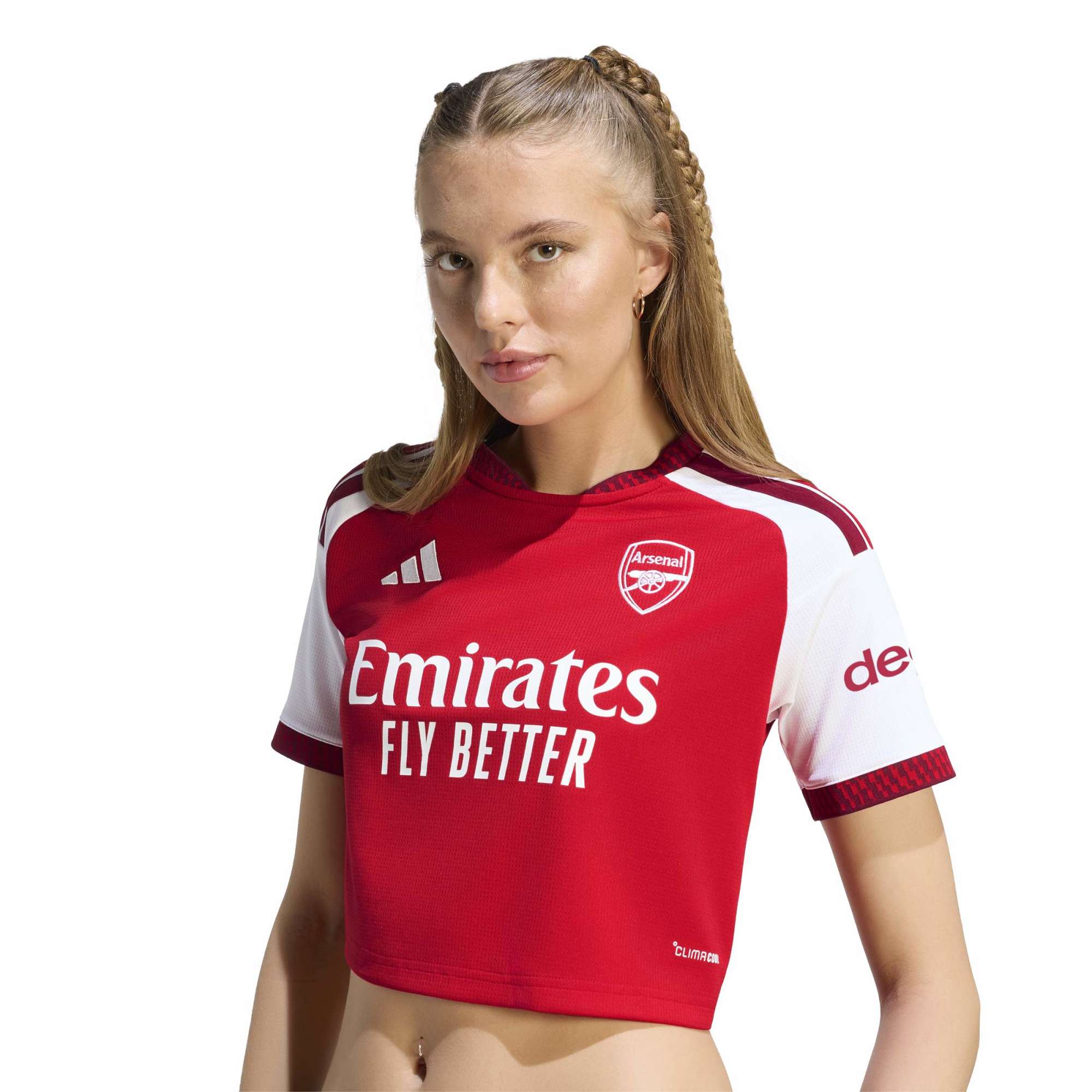 [LK] Arsenal Women's 2026/27 Home Cropped Replica Jersey - Red
