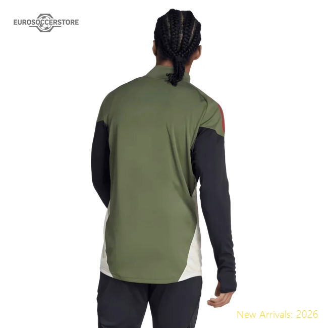 High-Quality 2025-2026 Bayern Munich Eu Training Top (Base Green)