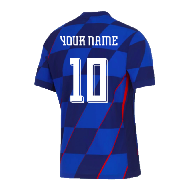 Match Worn Style Croatia Professional Look Away Pro Shirt