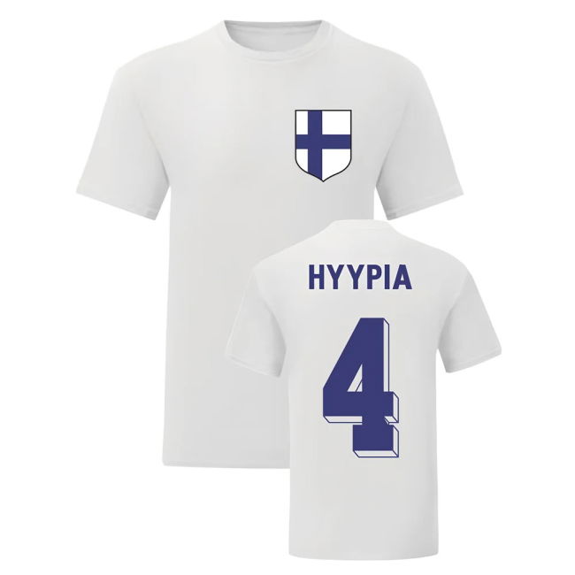 Authentic Sami Hyypia Finland Jersey High Match Soccer Kit