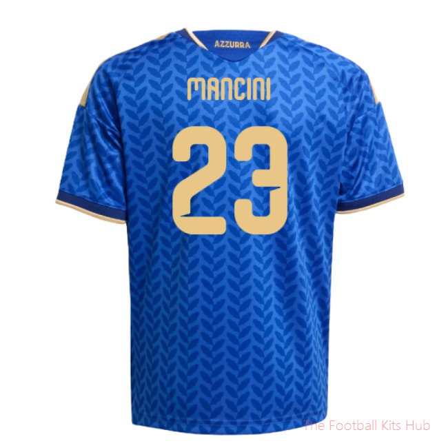 2026-2027 Italy Home Shirt (Kids) (Mancini 23)