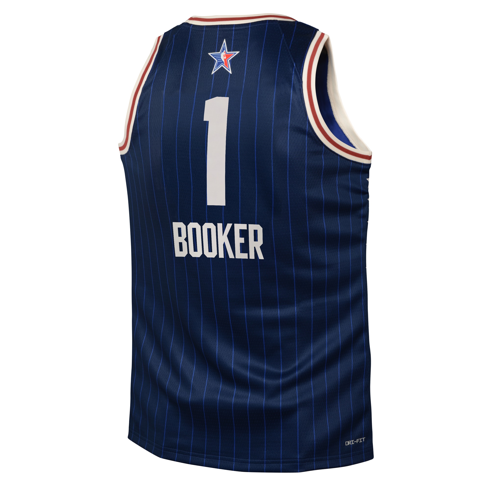 [NJP] Devin Booker #1 Youth 2024 NBA All-Star Game Swingman Jersey - Navy
