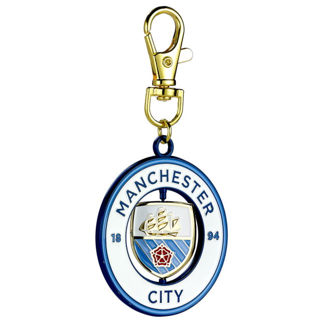 Men's Manchester City FC Spinner Bag Charm