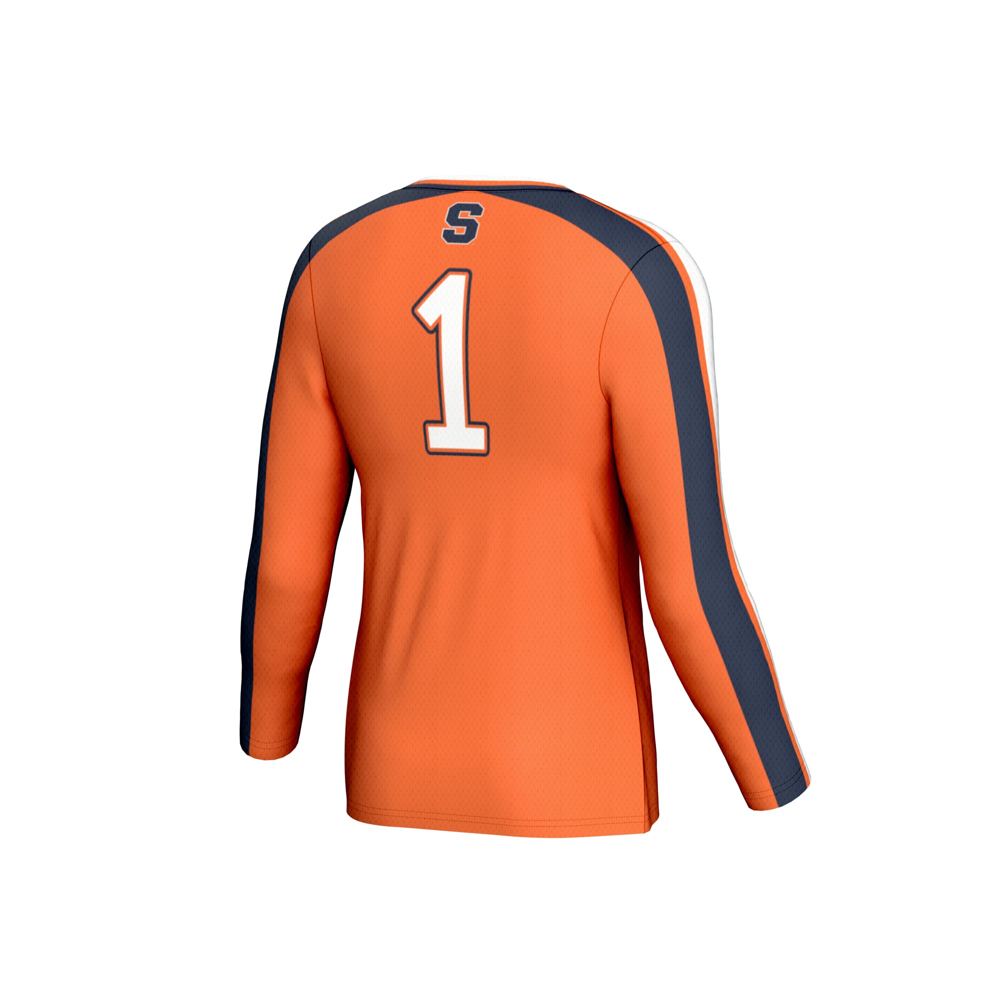 #1 Syracuse Orange GameDay Greats Youth Lightweight Collegiate Volleyball Fashion Jersey - Orange
