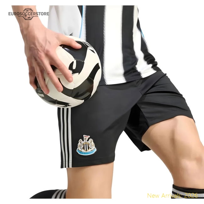 Official 2025-2026 Newcastle Home Shorts (black) - Premium Quality