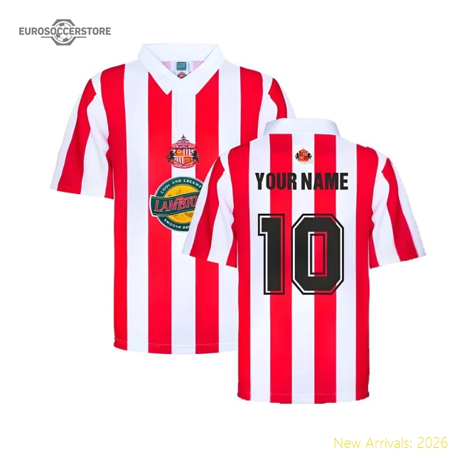 Authentic Sunderland 1999 Home Retro Shirt (your Name) - Premium