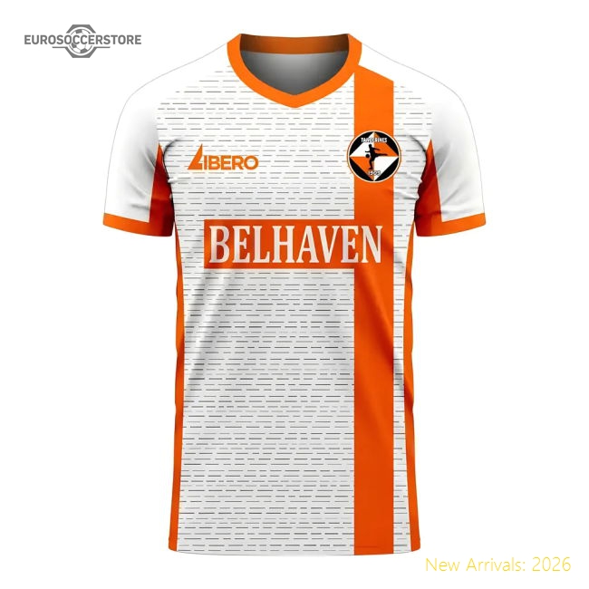 Stylish Womens Football Team Dundee Tangerines Jersey 2025-2026