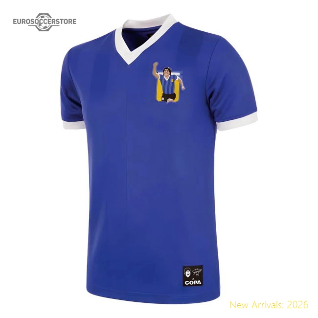 Maradona X Copa South American Giants 1986 Away Retro Football Shirt