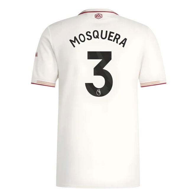 Loyal Arsenal Arsenal Authentic Third Shirt Mosquera #3 Official L...