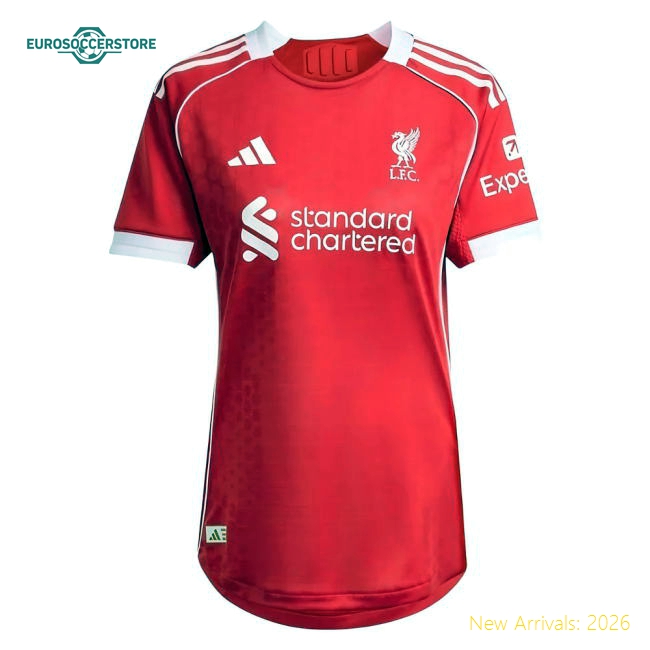 2025-2026 Liverpool Womens Stylish Jersey Performance Fabric