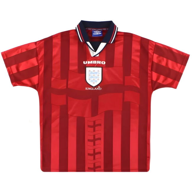 Authentic England 1997-99 Away Quality Football Cup Performance Euro