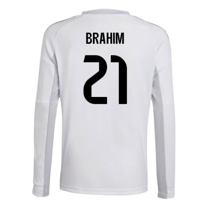 Real Madrid Long Sleeve 2025-2026 Home Shirt - (Youth