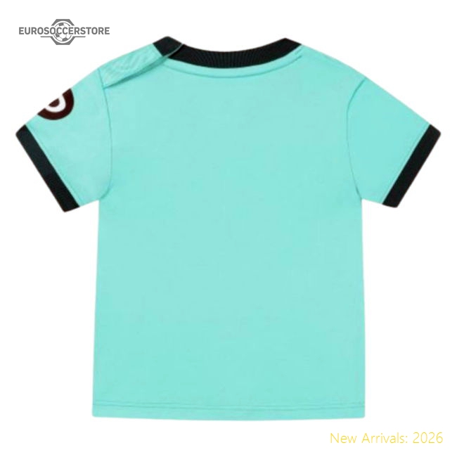 Official 2025-2026 Wolves Away Baby Kit - Premium Quality Baby