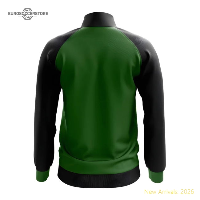 Luxury Palestine Concept Football Track Jacket (green) - Kids