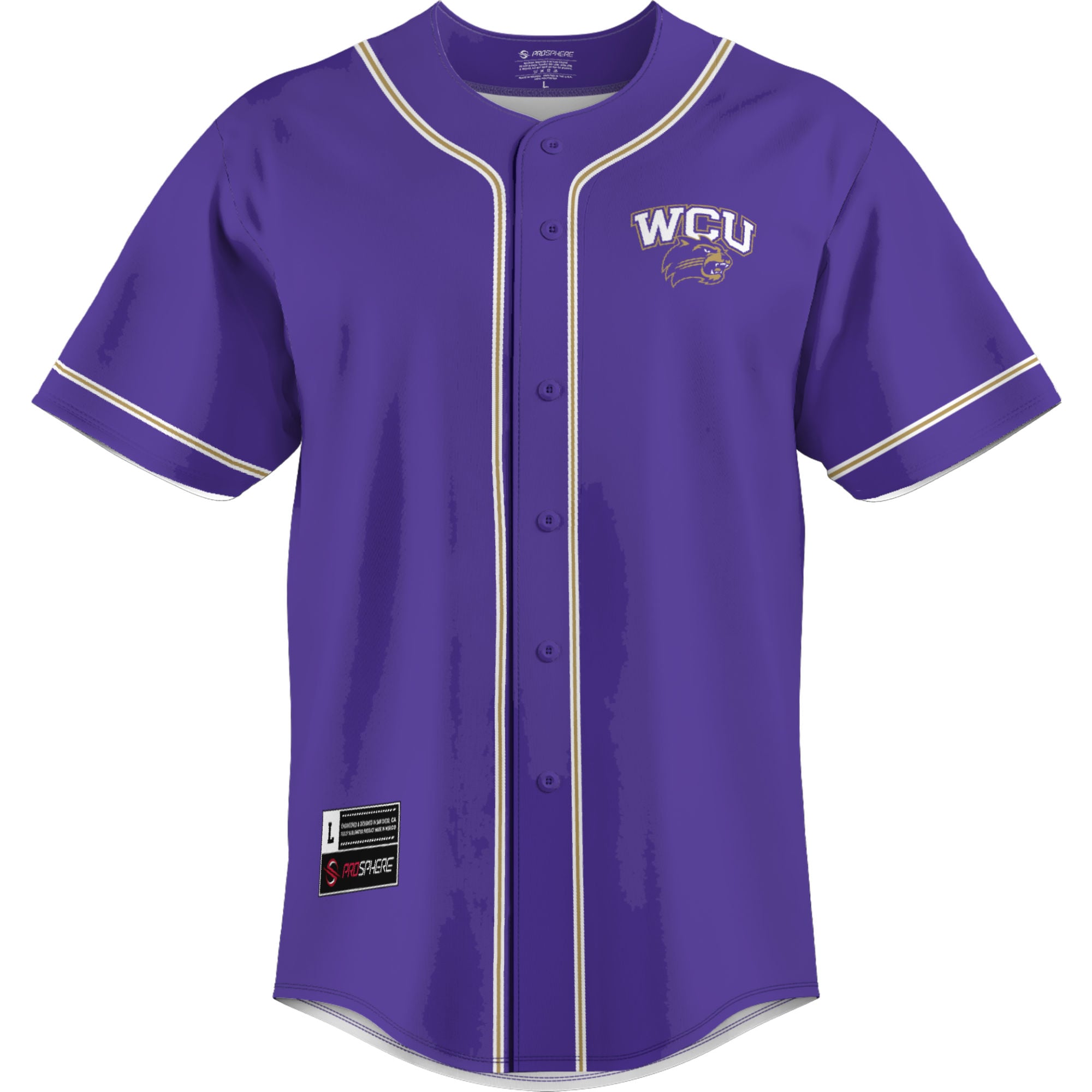Western Carolina Catamounts GameDay Greats Lightweight Baseball Jersey - Purple