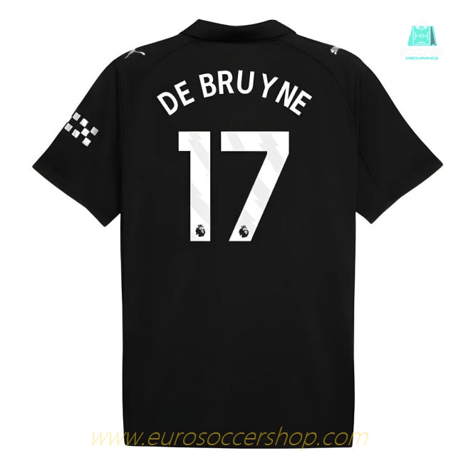 2025-2026 Man City Away Shirt (De Bruyne 17)