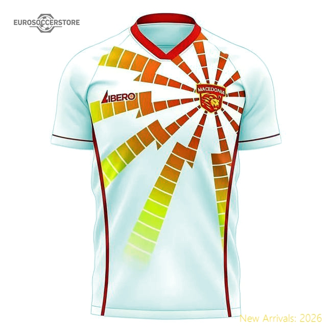 North Macedonia 2025-2026 Away Concept Shirt (Libero)