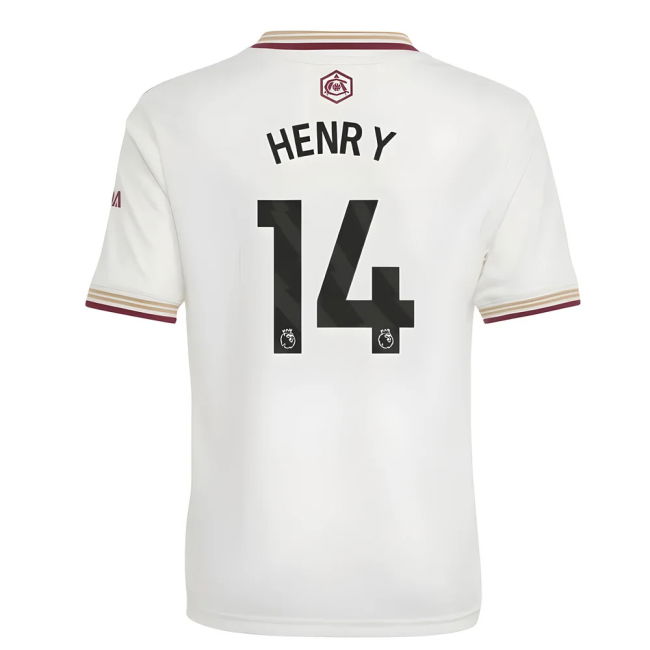Top Tier Arsenal Henry #14 2025-2026 Campaign Supporter Football Kit
