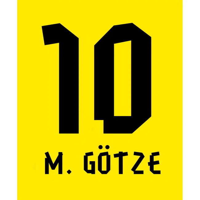Mario Gotze Borussia Dortmund Hero official style T-Shirt (Adult