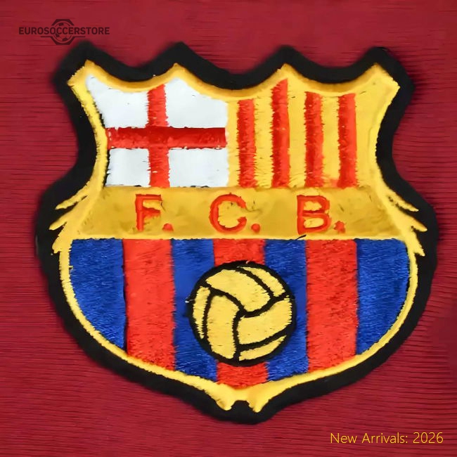 Barcelona Authentic Home Jersey Moisture-wicking Breathable